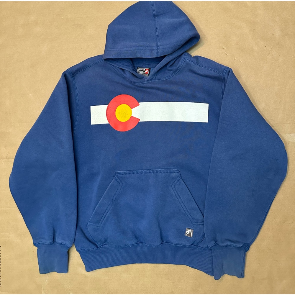 Outfitter Trading Colorado Flag Hoodie Sweatshirt